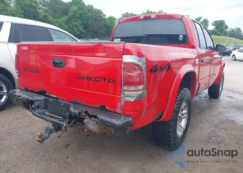 2003 Dodge Dakota Sport/Sxt from USA, damaged, VIN 1D7HG38X03S333959